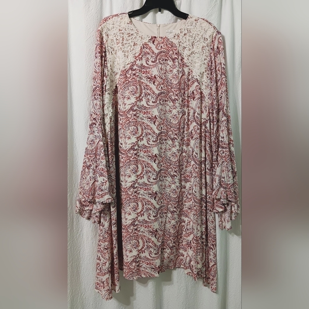 CATO Paisley Print Dress, Size 22/24W